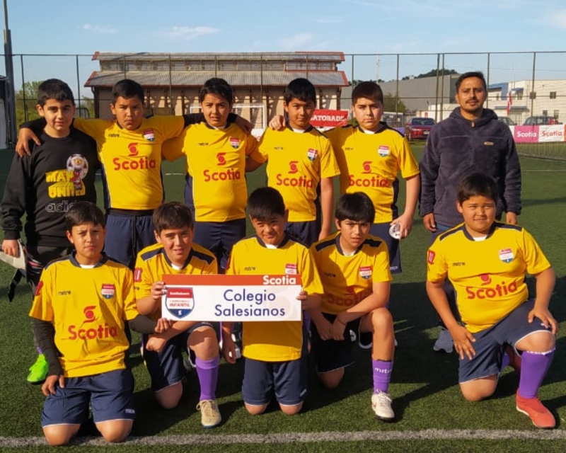 Salesianos Concepción Subcampeones de la &quot;Copa Scotiabank Infantil&quot; 2022