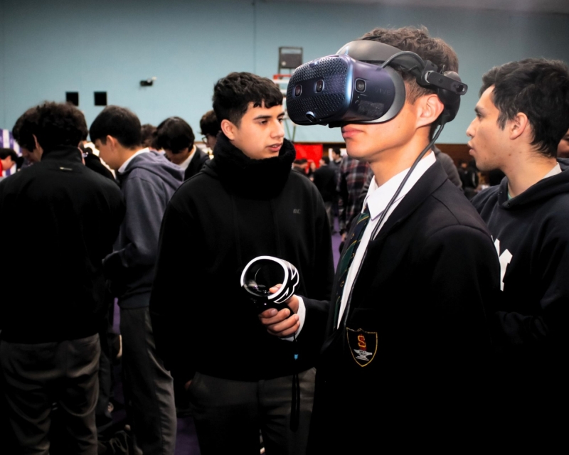 Feria Vocacional convocó a cerca de mil estudiantes salesianos en torno a su futuro