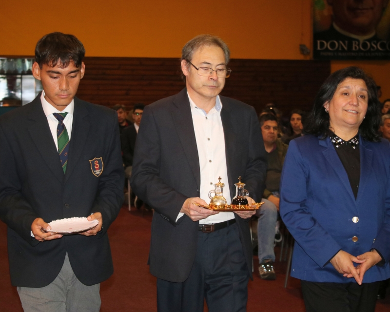 Un Adiós con Sentido: Estudiantes de Cuarto Año Medio de nuestra Casa Salesiana de Concepción participan de la Eucaristía de Finalización