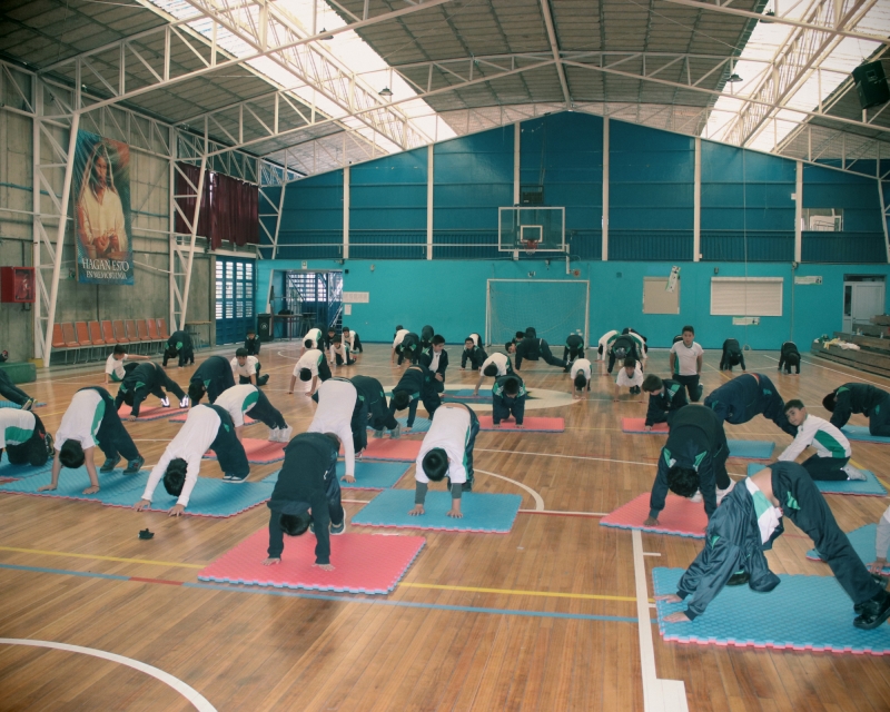 Flexibilidad en Movimiento: Colegio Salesiano de Concepción Implementa Videos Interactivos de Estiramiento en sus Clases de Educación Física