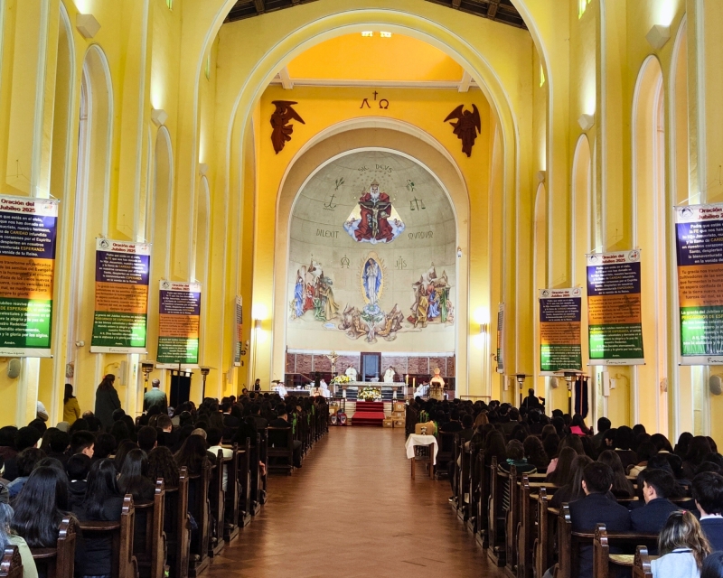Colegio Salesiano de Concepción presente en Eucaristía del Día de la Solidaridad