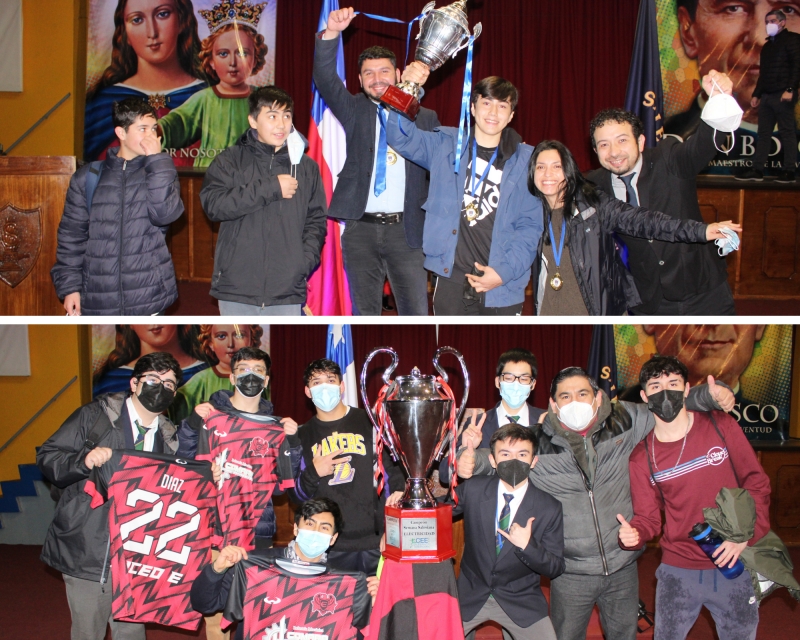 Las alianzas Azul y Liceo E se coronan campeones de la Semana Salesiana 2021