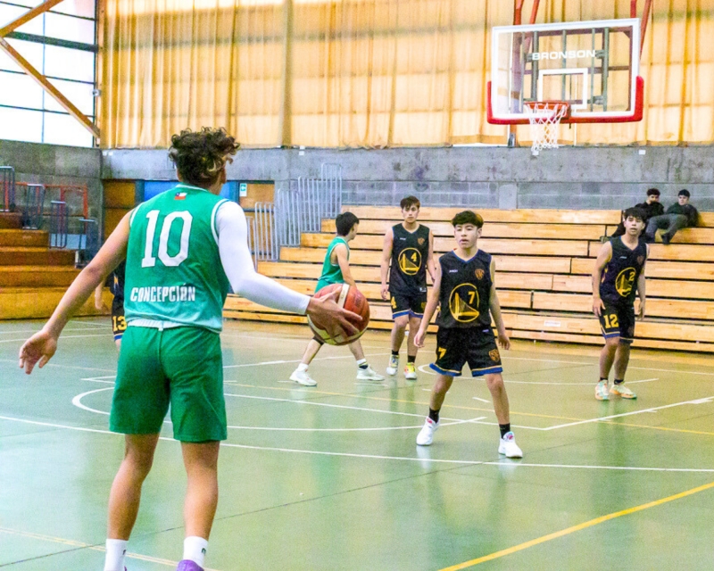 Gran éxito para la selección de baloncesto del Colegio Salesiano de Concepción