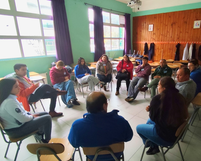 Colegio Salesiano de Concepción Realiza Exitoso Taller local Post-Sinodal