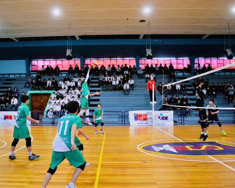 Salesianos Concepción fue sede de las Finales Regionales de Vóleibol Sub14 y obtiene el Segundo Lugar Regional