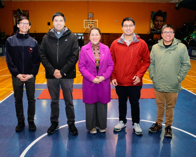 Visita del Teologado Internacional San Juan Bosco a Salesianos Concepción